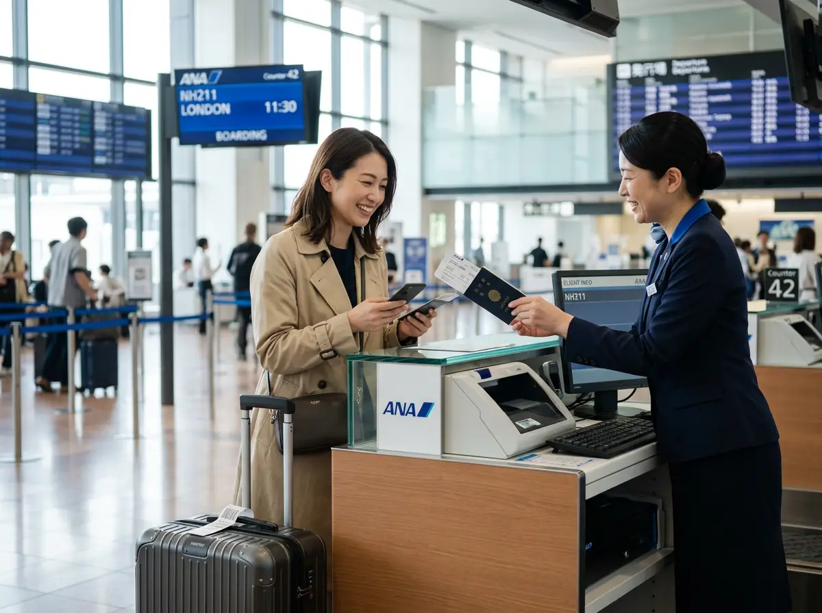 国際航空券手配のイメージ