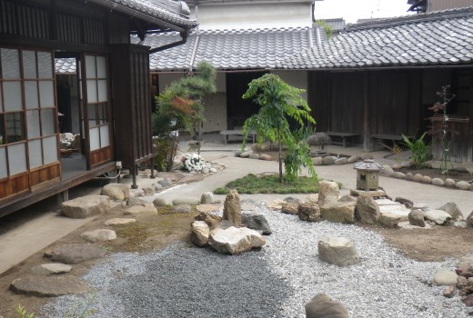 旧堀部家住宅中庭
